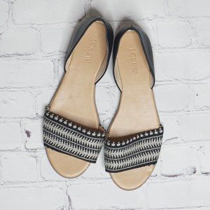 J Crew Flat Sandals